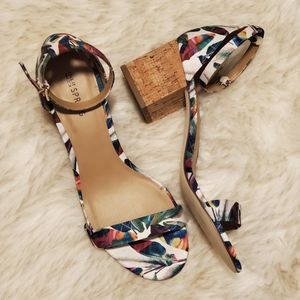 Call It Spring Tropical Print Summer Heel
